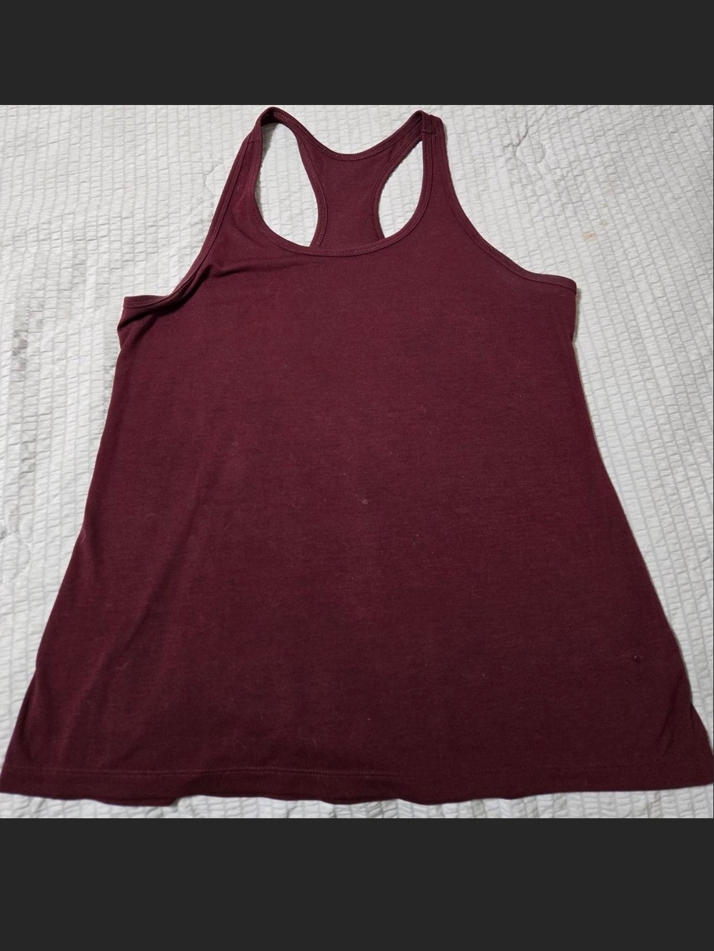 Old Navy Women's Maroon Racerback Tank